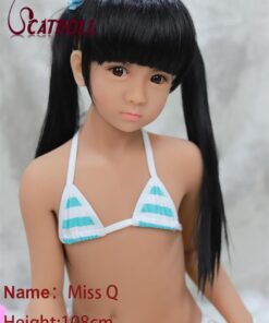 CATDOLL Q 108cm アジアントーン ミニセックスドール – リアルな特徴を備えた小柄なTPEボディ