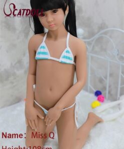 Alternative view of CATDOLL Q 108cm アジアントーン ミニセックスドール – リアルな特徴を備えた小柄なTPEボディ