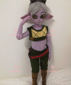 CATDOLL 115CM パープルシリコンドール